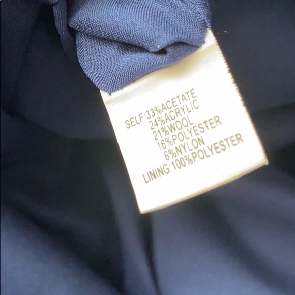 Kay Unger Tweed Dress Blue Green Gold Size 8 - Picture 8 of 8